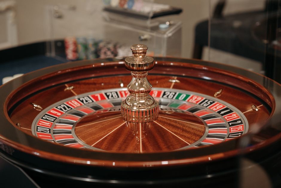 Roda roulette di live casino